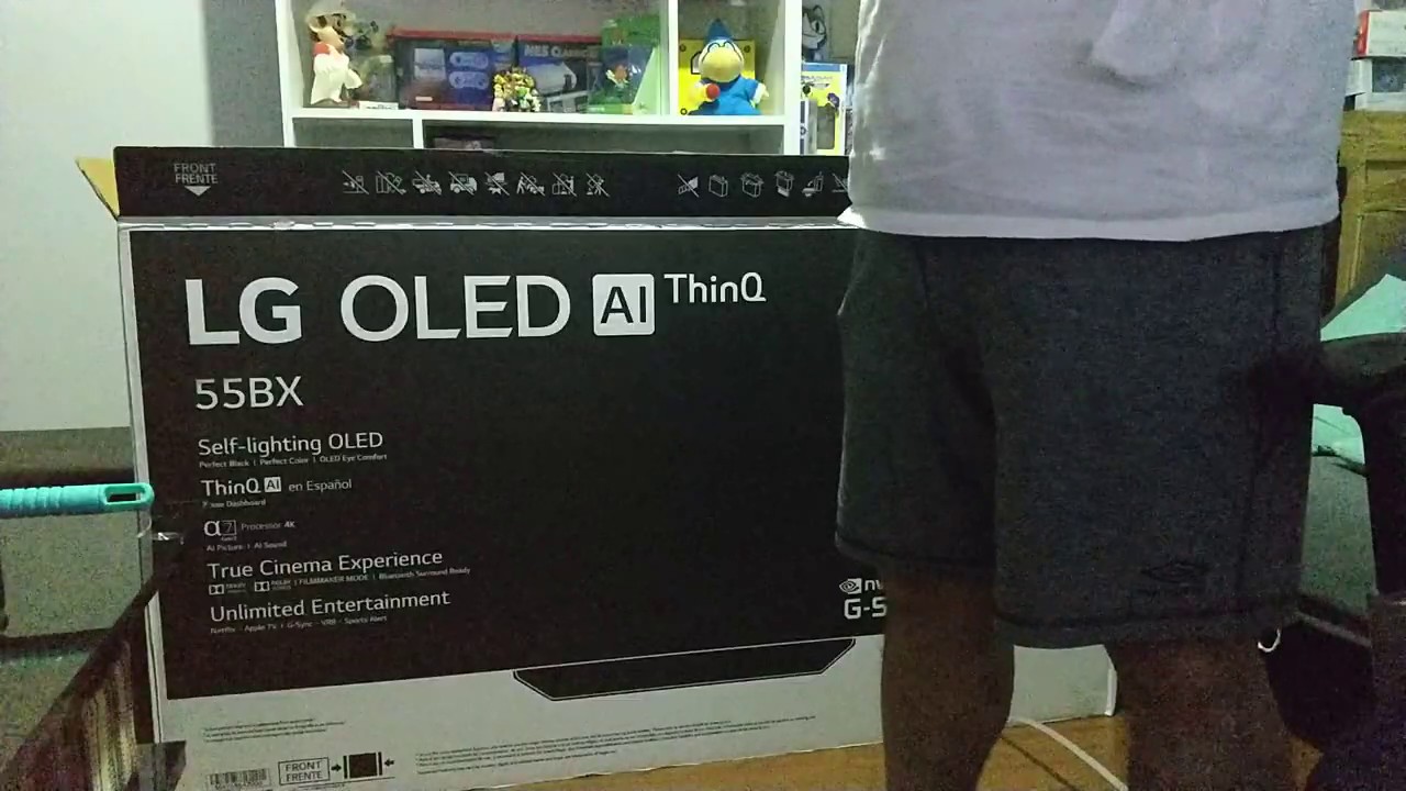 Unboxing LG BX Series OLED 55BXPUA
