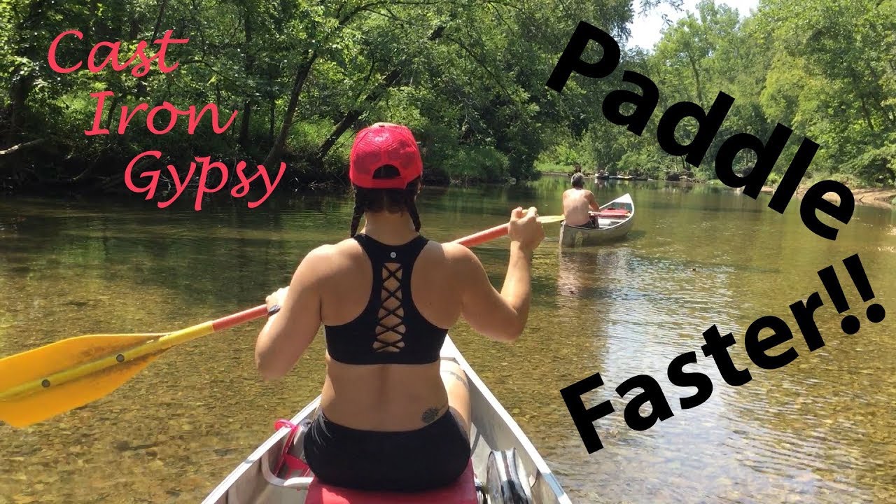 Paddle Faster - River Camping and Canoeing Trip - Cast Iron Gypsy Vacation Vlog