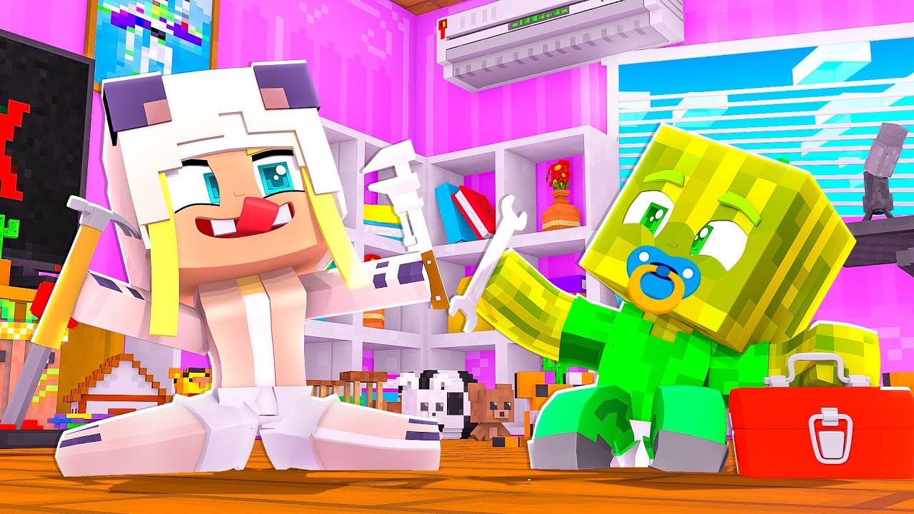 Wir ARBEITEN als BABYS in MINECRAFT! ✿ [Deutsch/HD]