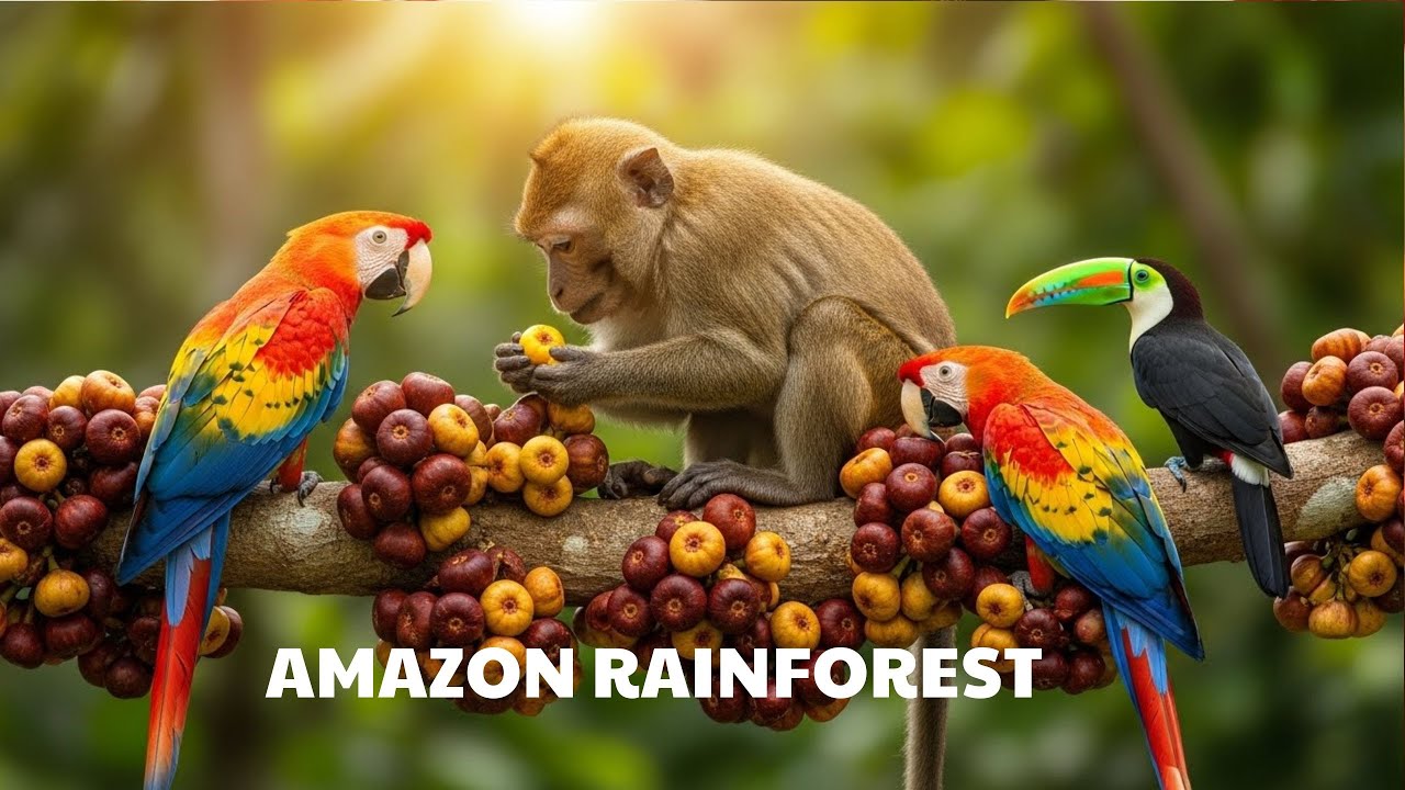 Amazon Rainforest Wildlife: 120 Diverse Species | Animal Documentary