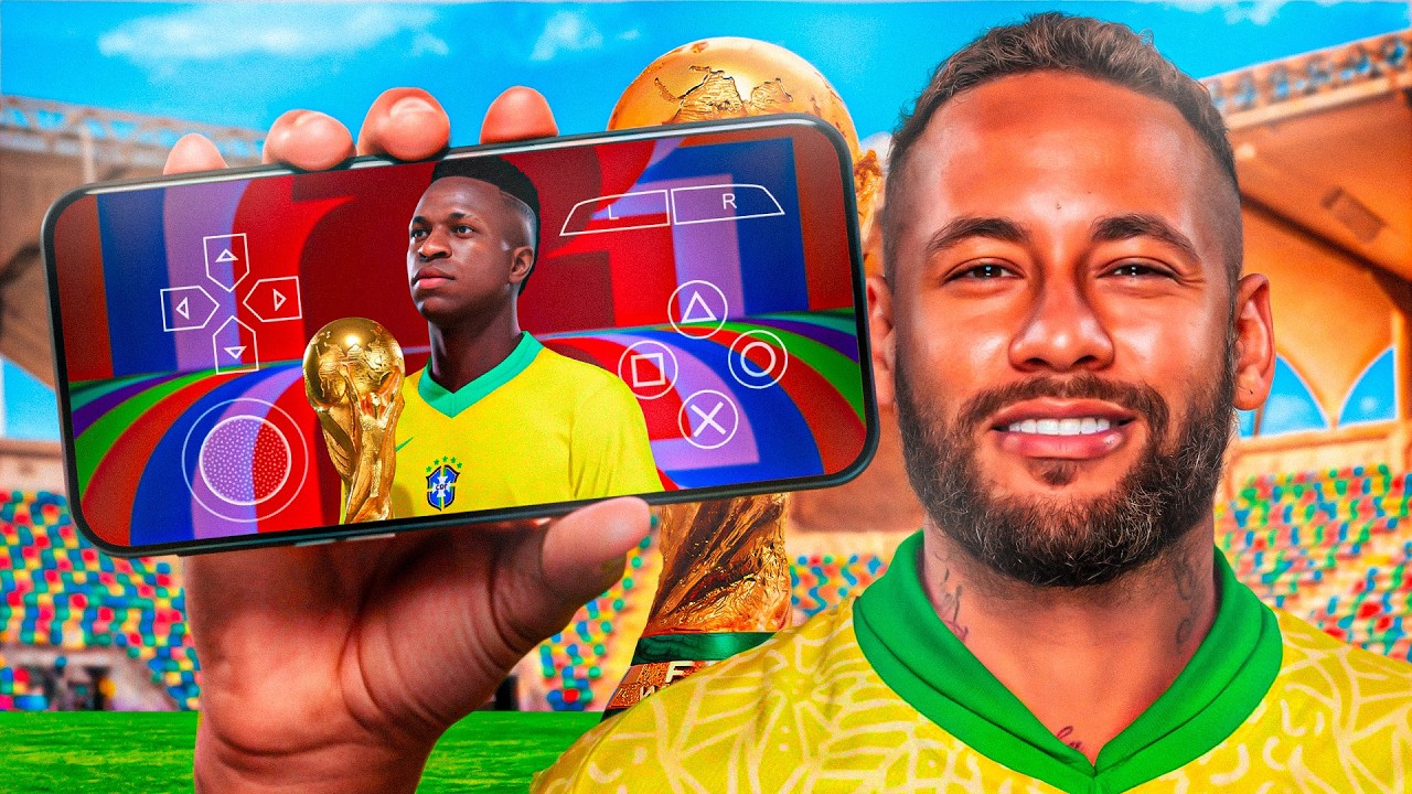 JOGUEI A COPA DO MUNDO 2026 no CELULAR… DEU RUIM?! 😳