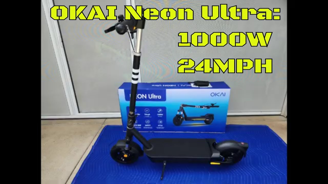 Распаковка электросамоката Okai Neon Ultra: давайте его откроем!