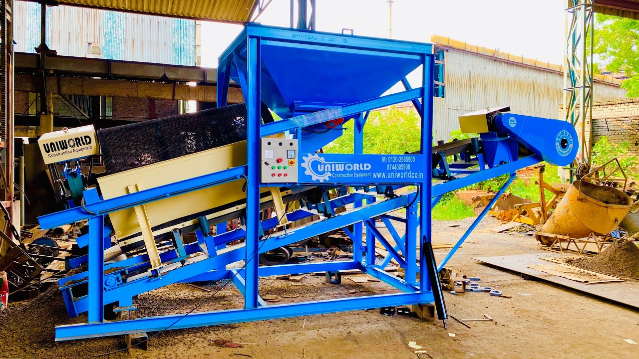 Sand Screening Machine , Inline Sand Screening Plant
