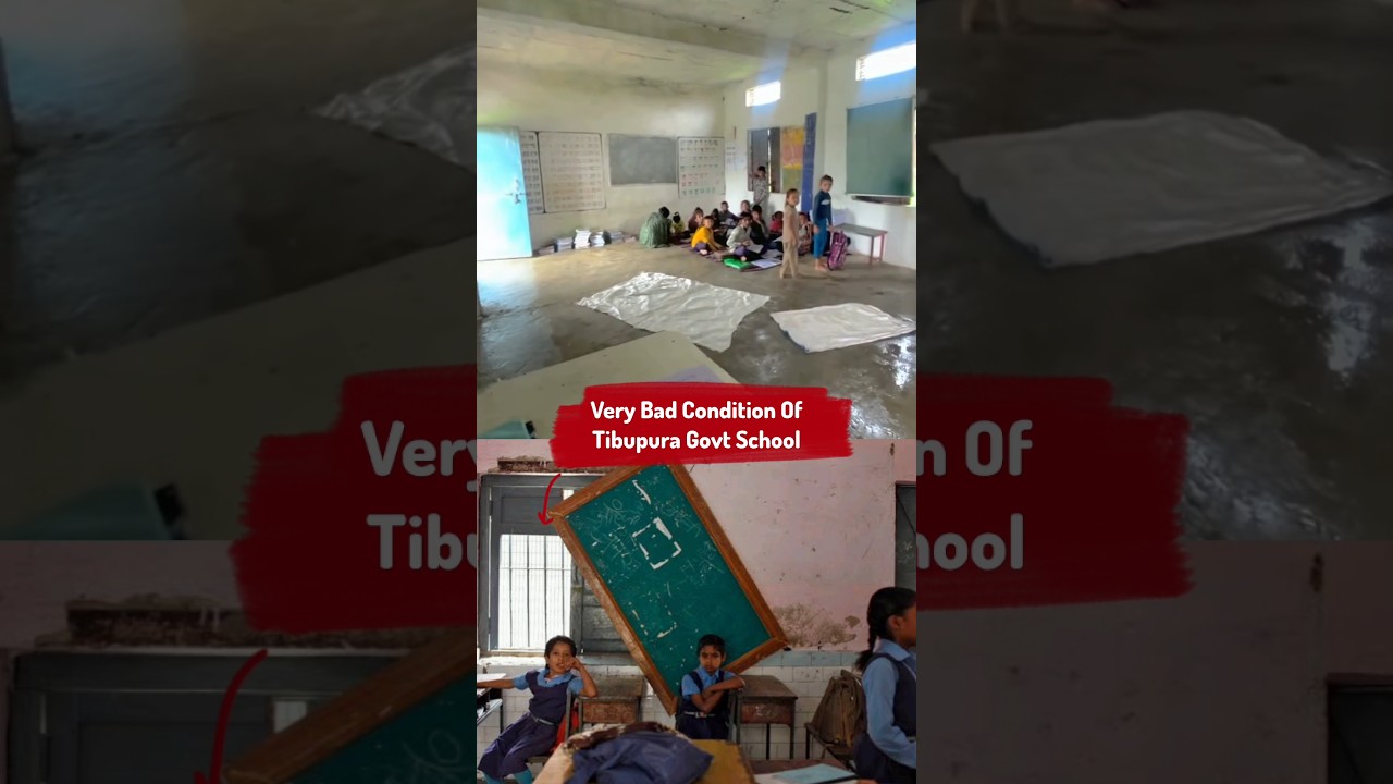 Deplorable State of Tibupura Govt School #shorts