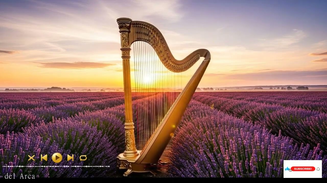 📜 Arpa Prof&eacute;tica en la Presencia de Dios | Sonido Sagrado &middot; Luz Eterna