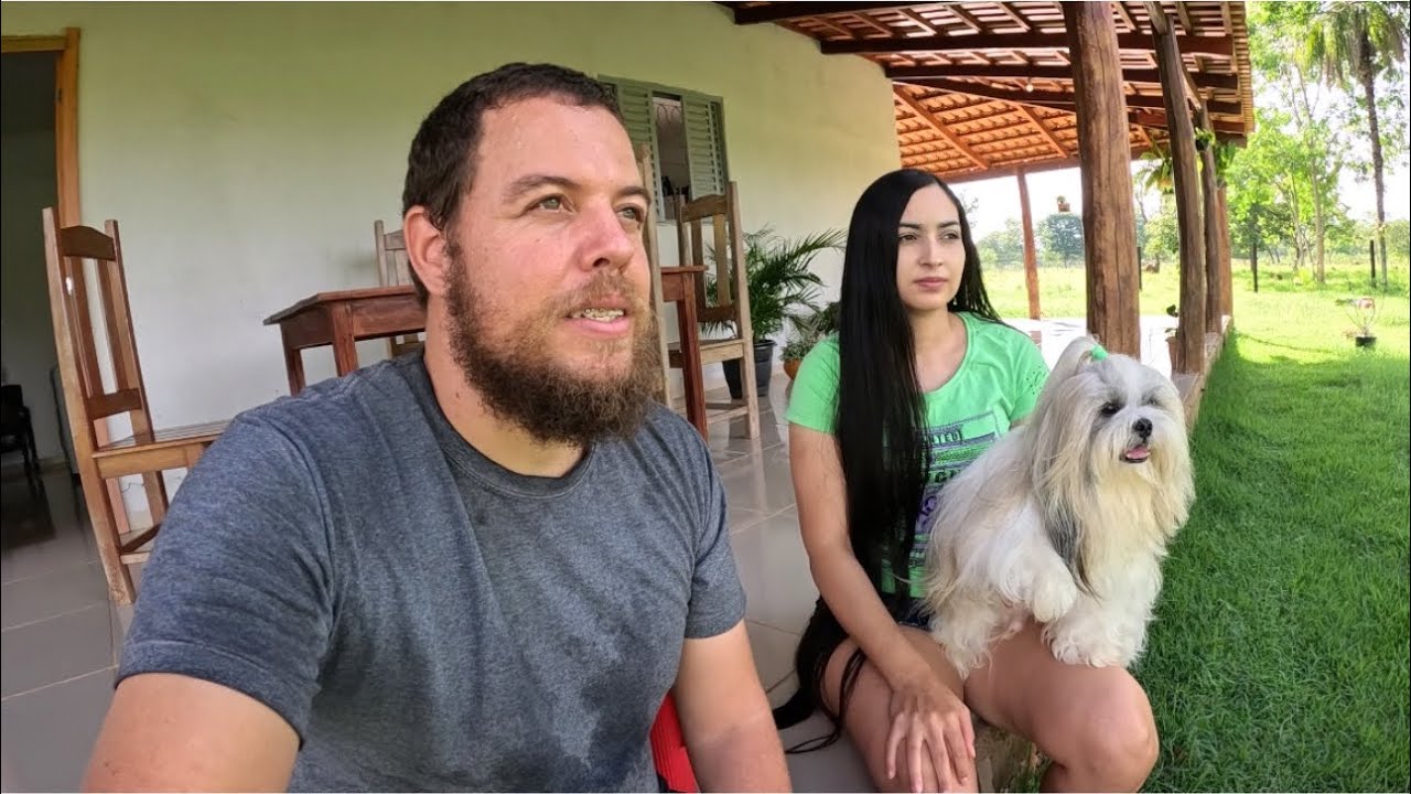CUIDANDO DAS CRIAÇÕES  E CARREGANDO LAMA DO CURRAL 🍃