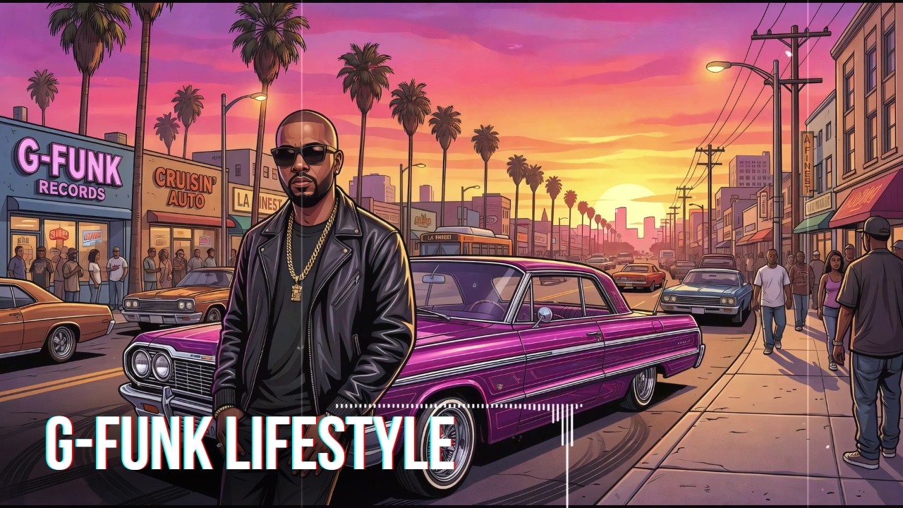 Старый Стиль 90-х: Западный Хип-Хоп 🌴 G-Funk Жизнь Золотой Эры Калифорнии