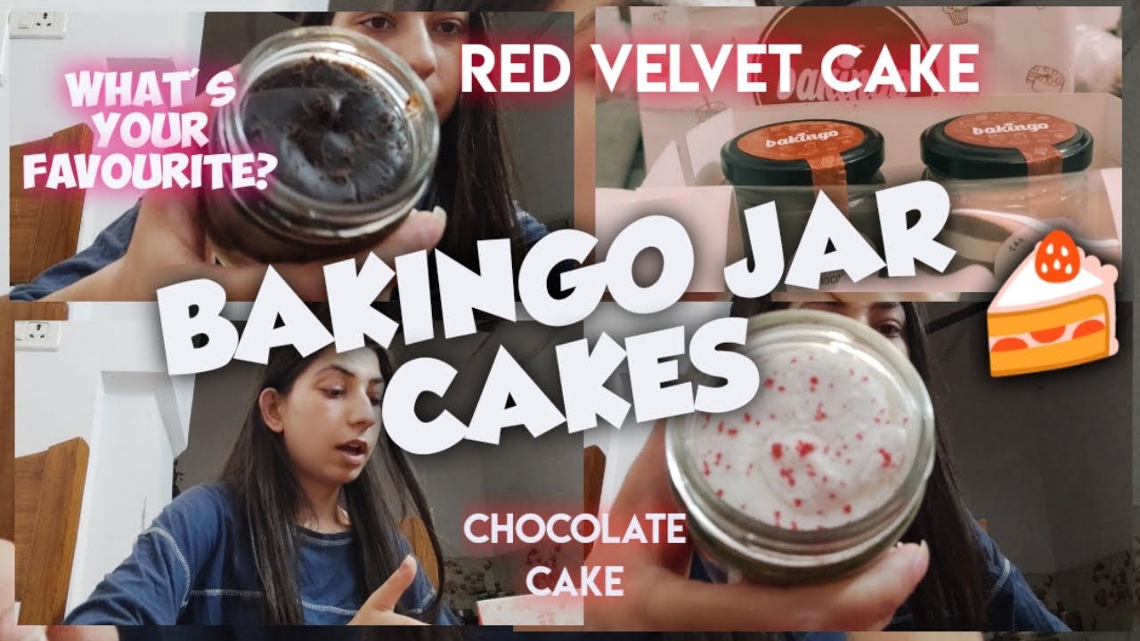 I ORDERED BAKINGO JAR CAKES OÑCE AGAIN 😋❤️