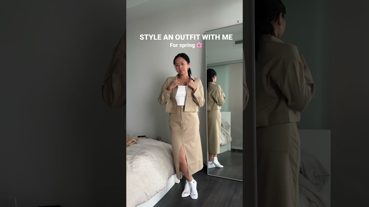 Spring outfit inspo neutrals #springtrends #springoutfit #spring #outfitideas #neutral #styleinspo
