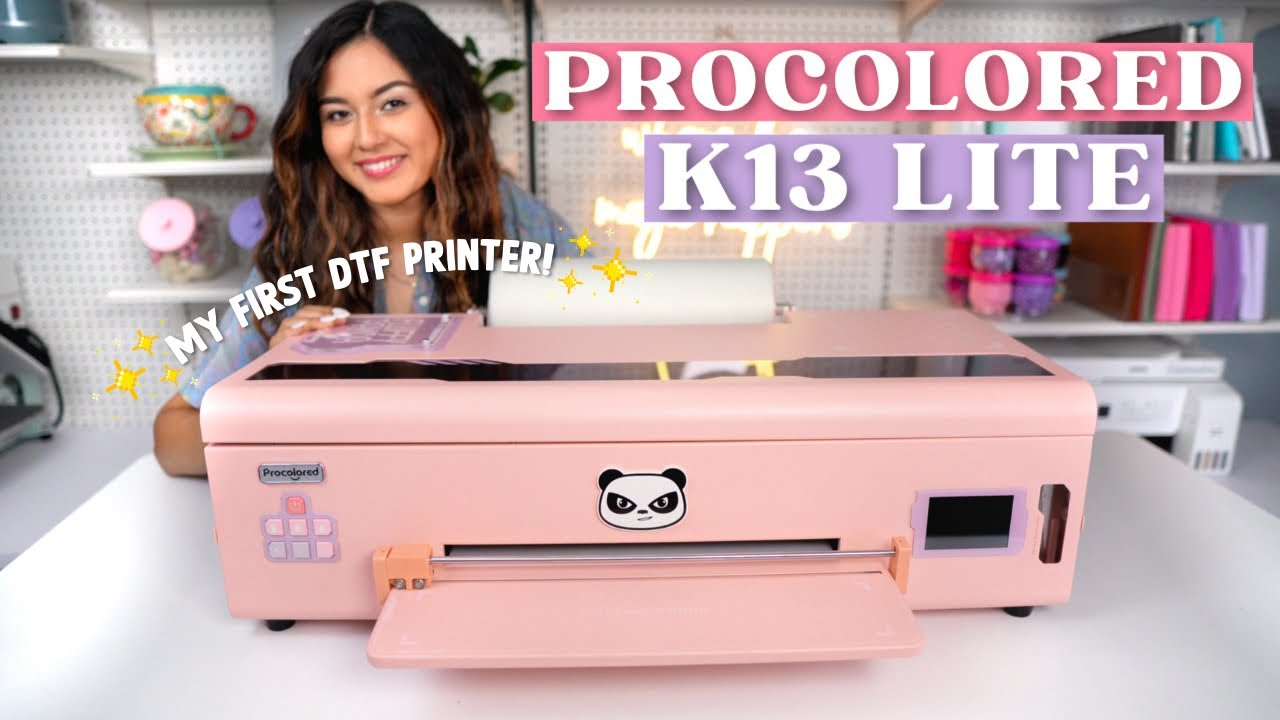 Распаковка, настройка и демонстрация Procolored K13 Lite 💖 (для новичков)