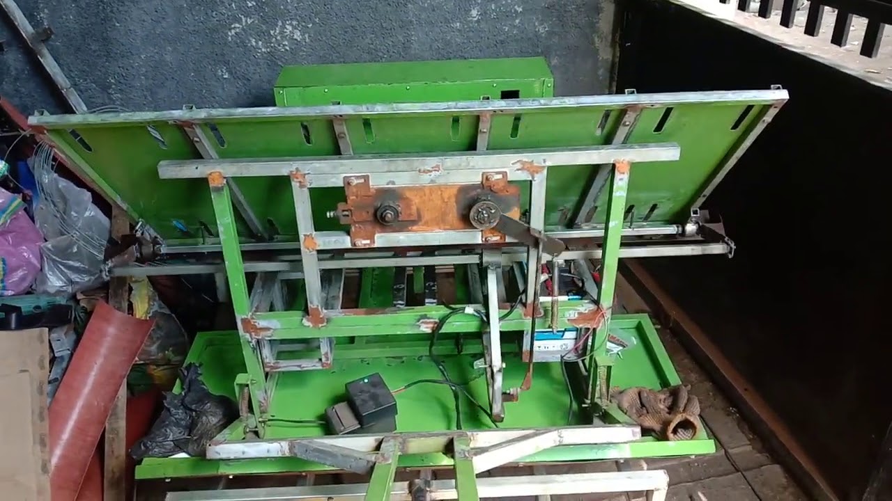 UPGRADE mesin tanam padi made in DW#babinsabisa