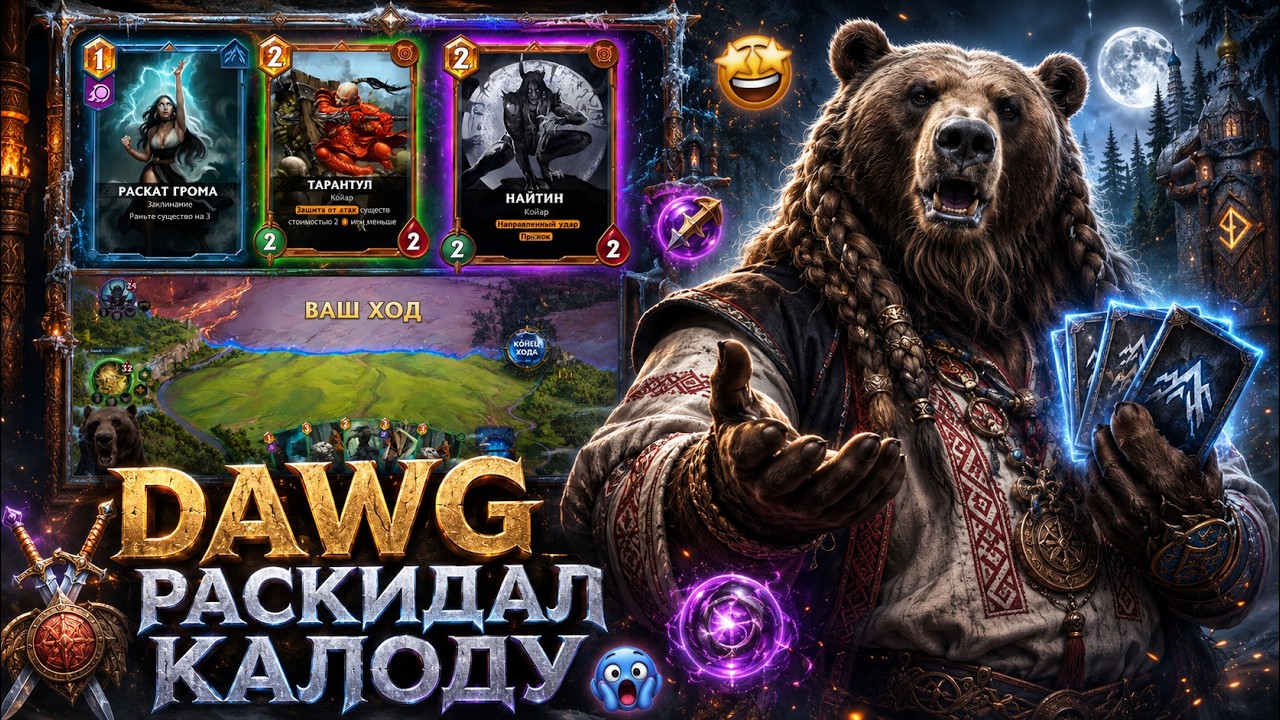 DAWG РАСКИДЫВАЕТ КАРТЫ В BERSERK HERO ONLINE