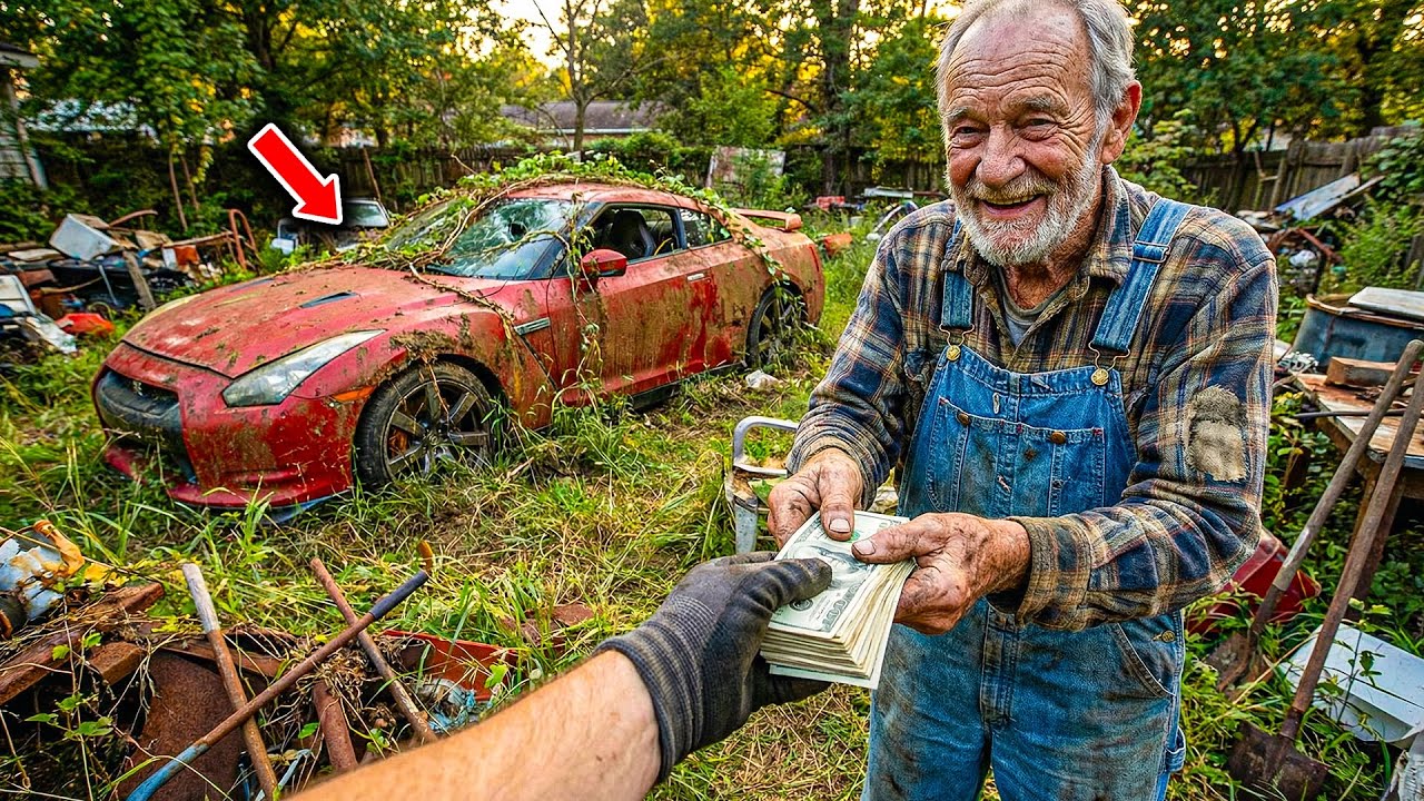 This Old Man Sold Me His Abandoned Nissan GTR for $1,000 — I Restored It