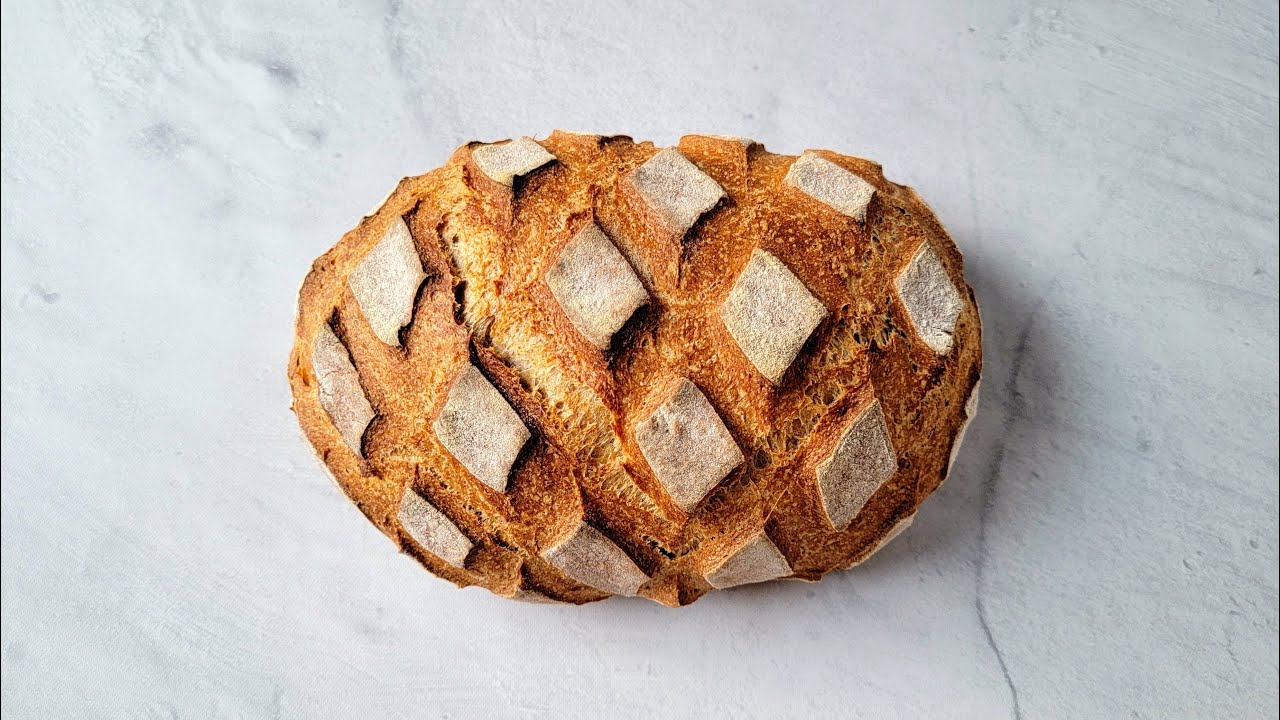 Criss-Cross Dough Scoring