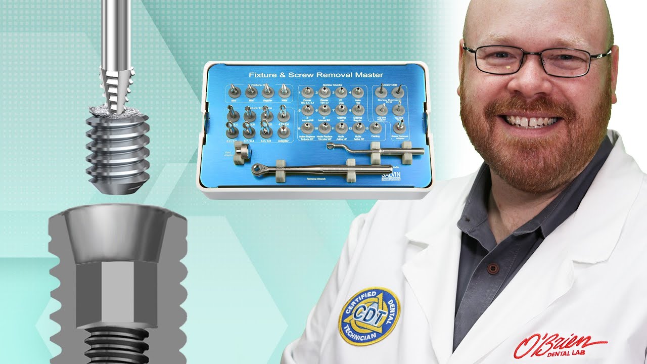 Broken Implant Screw Removal Kit - Salvin Dental