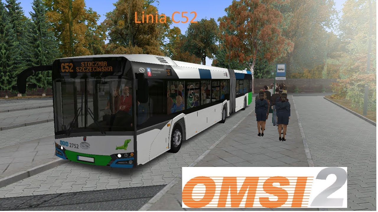 OMSI 2 Fikcyjny Szczecin Linia C52 Solaris Urbino 18 IV