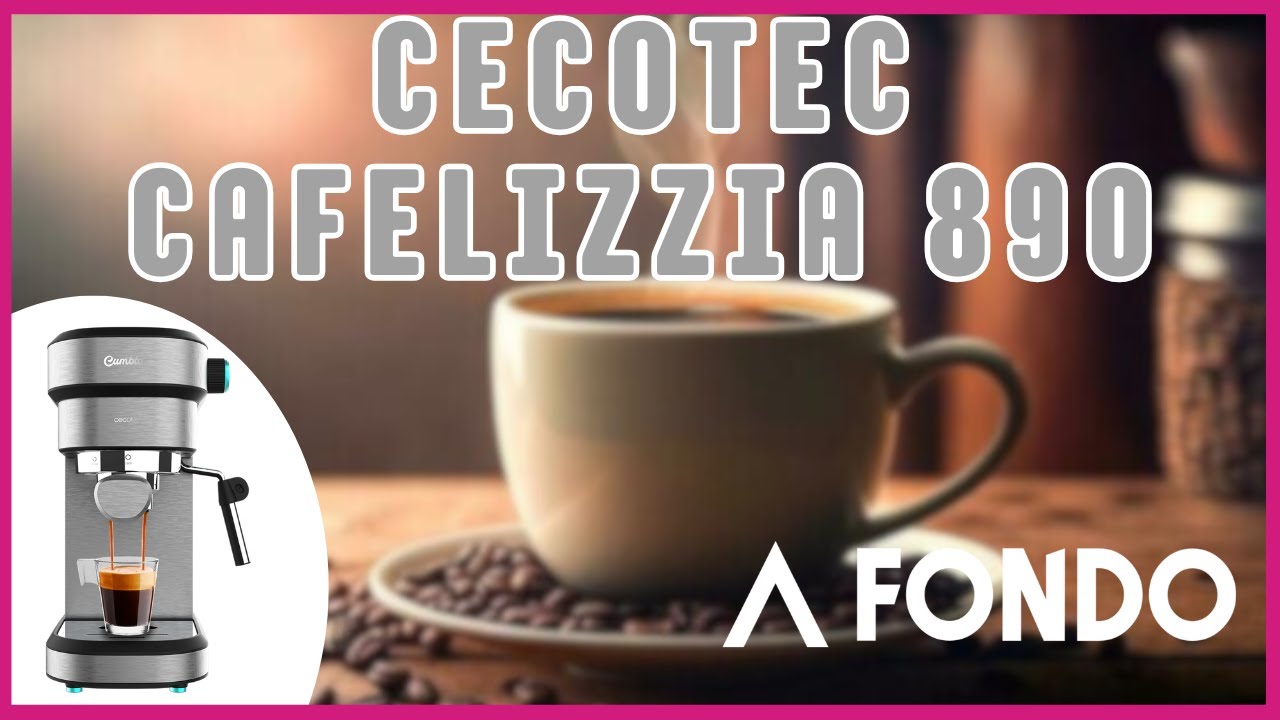 Análisis de la  Cecotec Cafelizzia 890, cafetera compacta y potente a buen precio [4K@60]