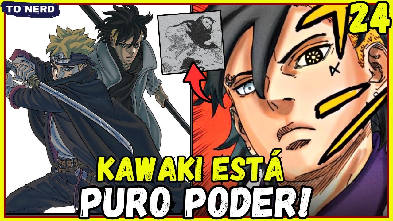 🔥KAWAKI ESPANCA JUURA COM SEU PODER &ndash; Mas Juura &Eacute; Monstruoso Demais! Boruto Two Blue Vortex 24