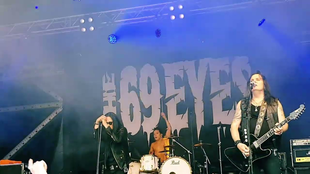 Brandon Lee - The 69 eyes live at Allas Sea Pool, Helsinki