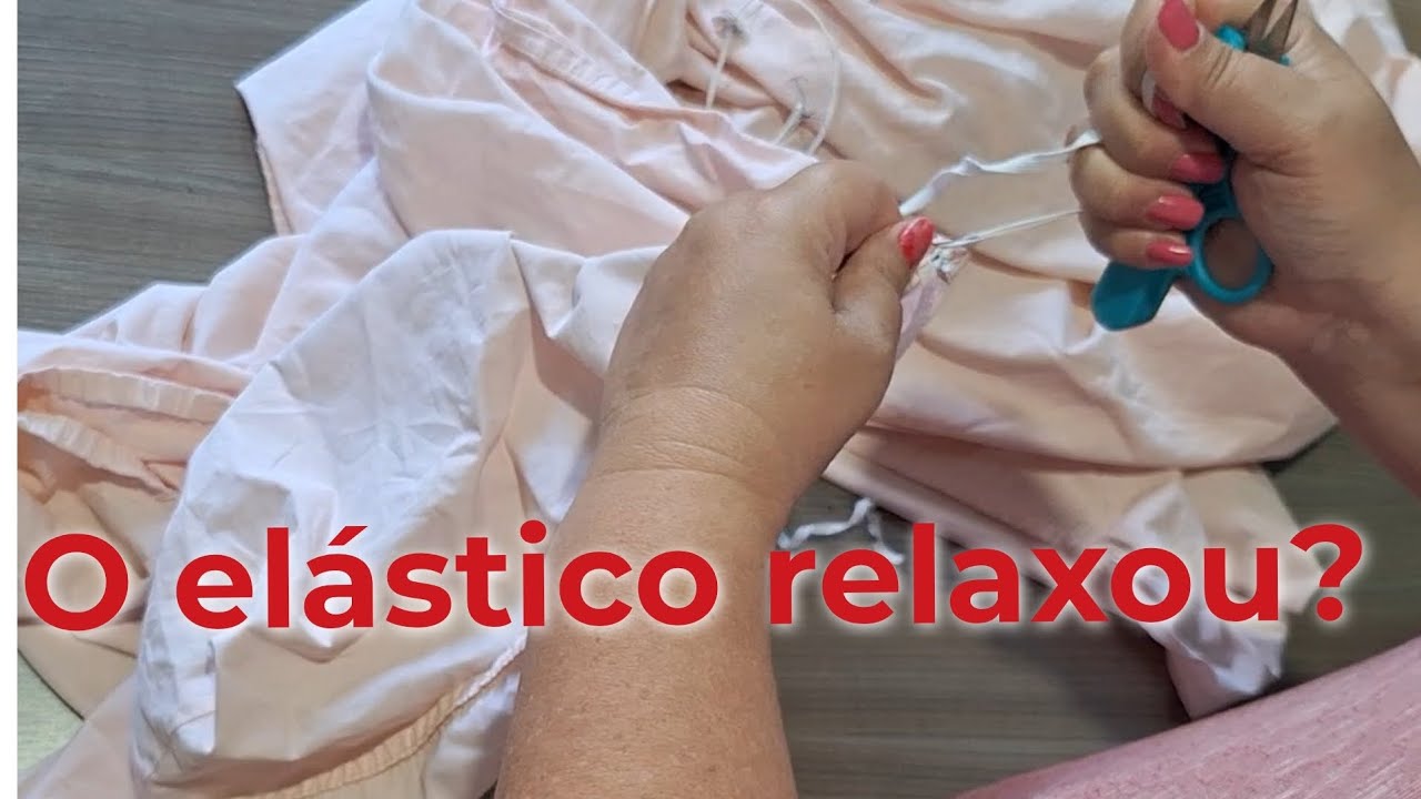 Como trocar elástico de lençol 