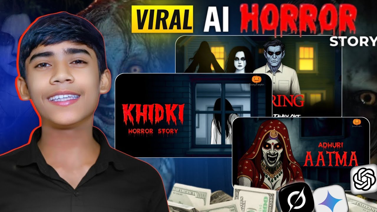 AI Horror Documentary Stories That Go VIRAL 🔥 | Make Videos Using 100% FREE AI Tools 