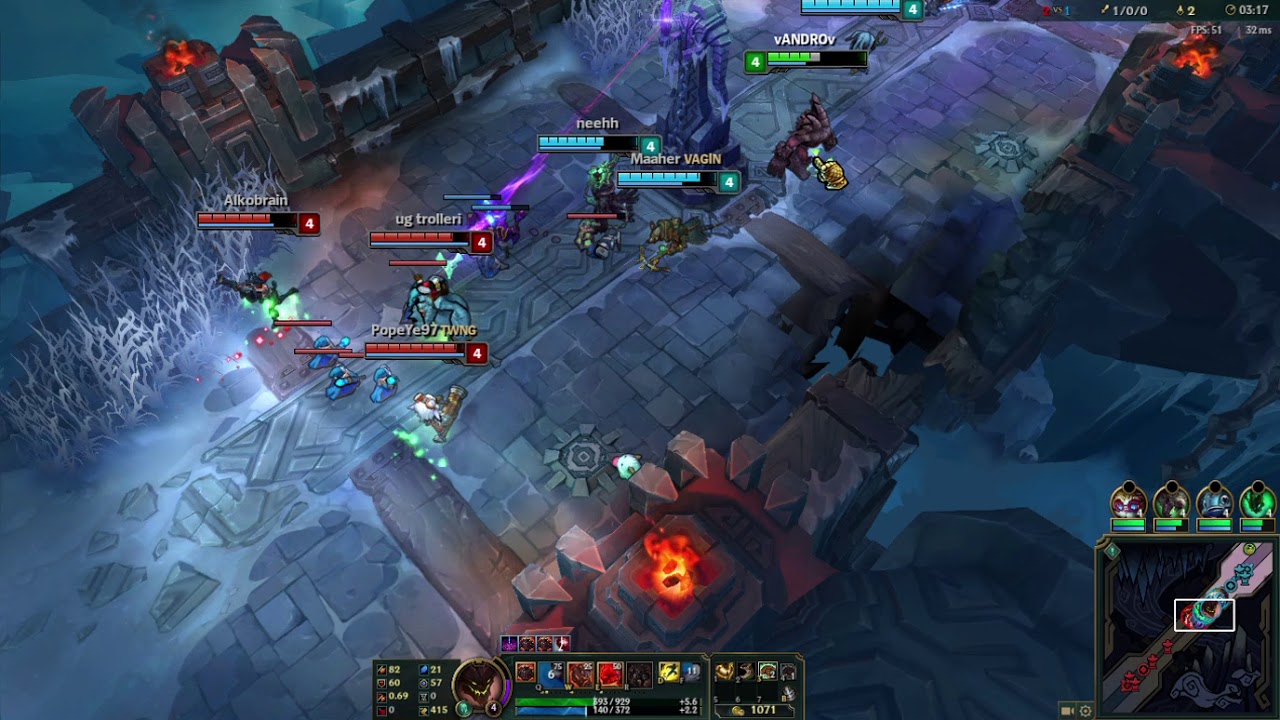 LEAGUE OF LEGENDS  GT 720M ULTRA SETTINGS 768P