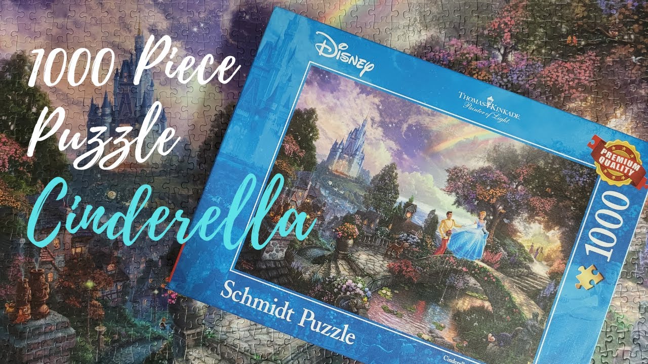 1000 Piece Cinderella | Thomas Kinkade Puzzle Time-Lapse