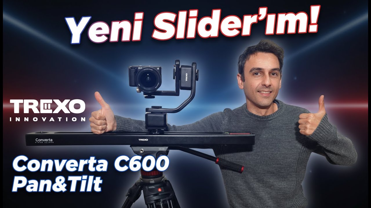 Trexo Converta C600 Kamera Slider Alınır Mı?