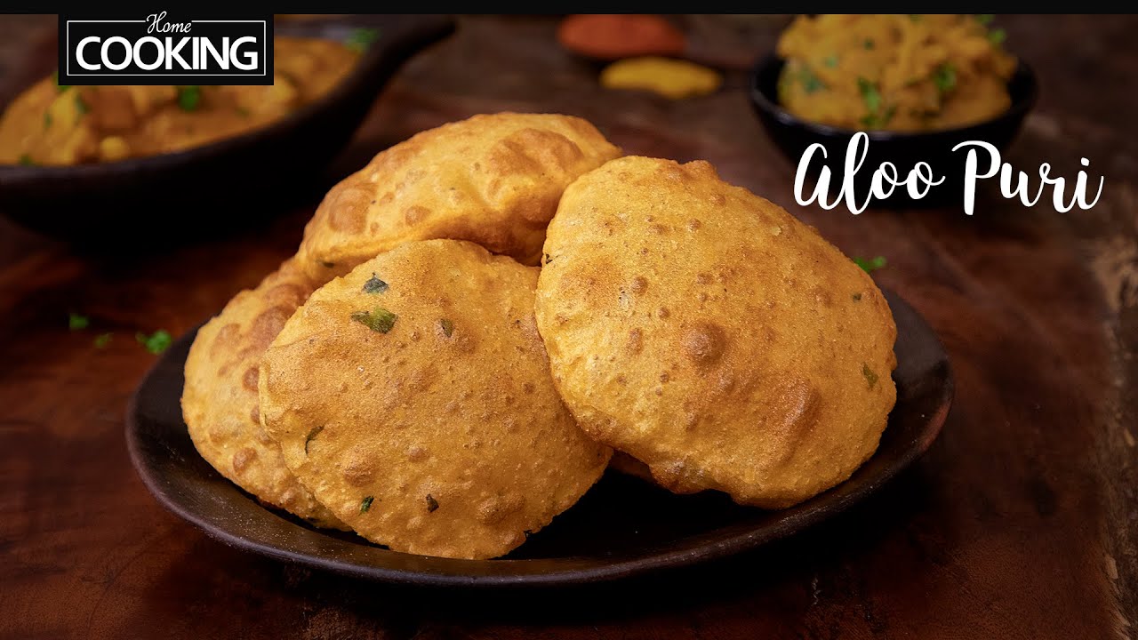 Aloo Puri | Masala Puri | Puri Recipe | Breakfast Recipes | Lunch Box Recipes | Potato Poori