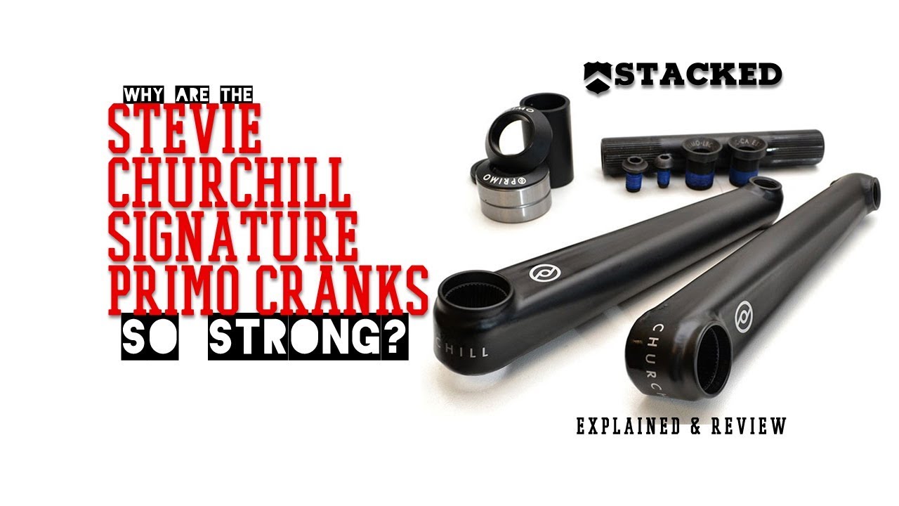 Stevie Churchill signature Primo cranks explained and review