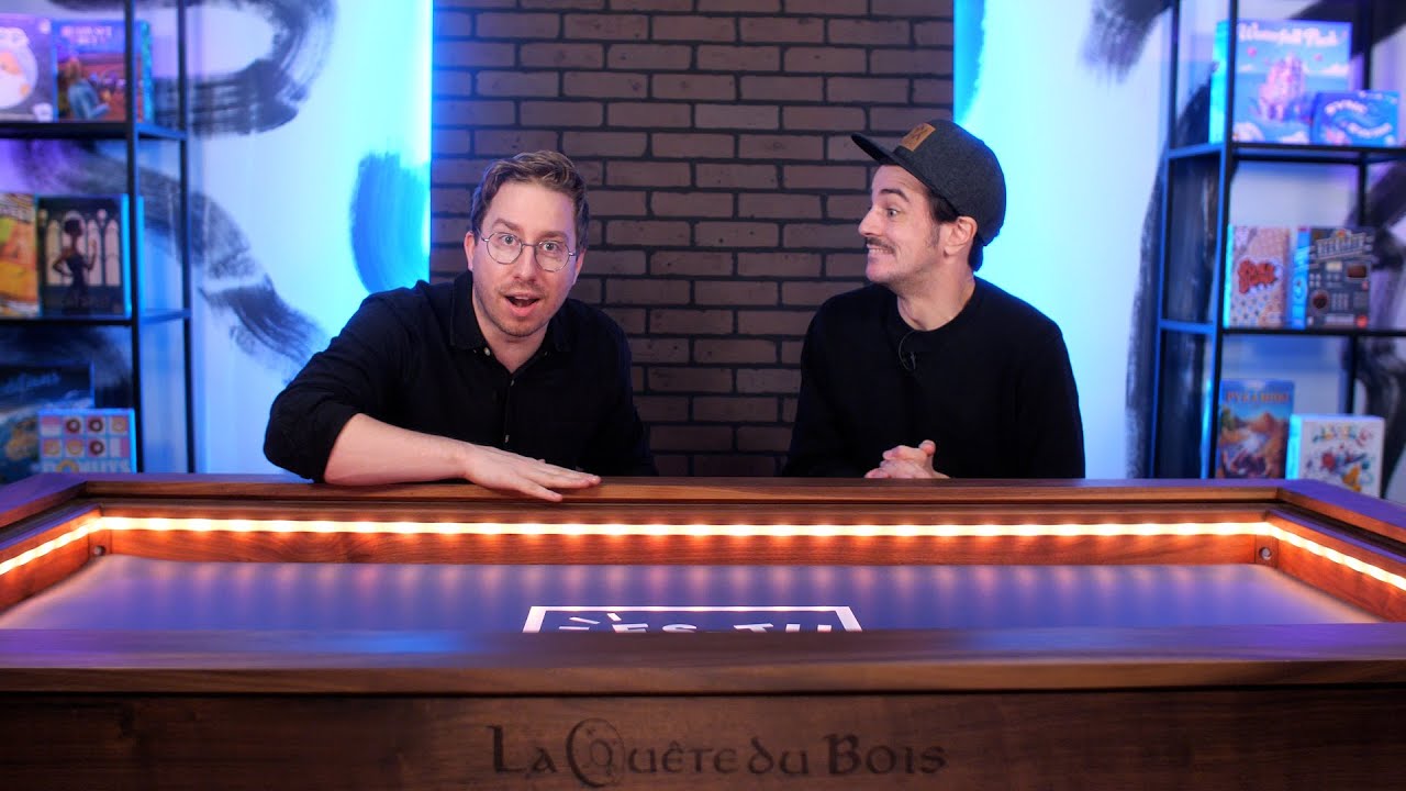 Notre Nouvelle Table de Jeux! La Quête du bois