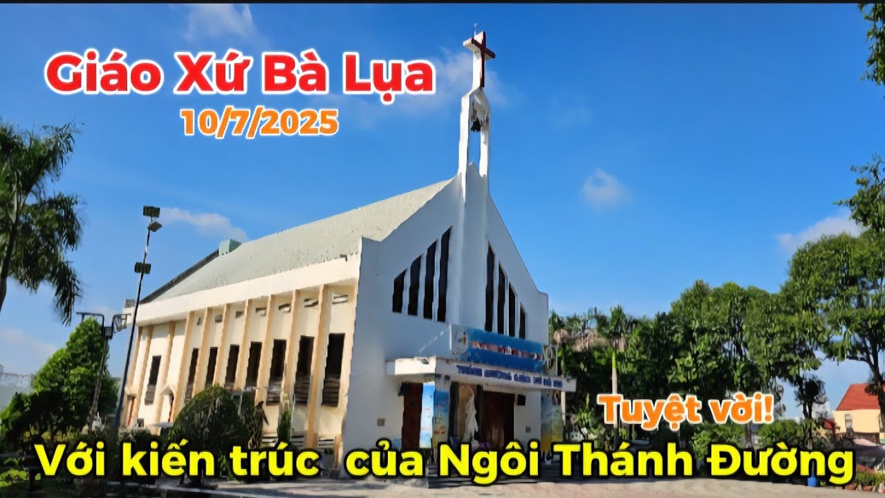 Giáo Xứ Bà Lụa, tuyệt vời! Kiến trúc của Ngôi Thánh Đường