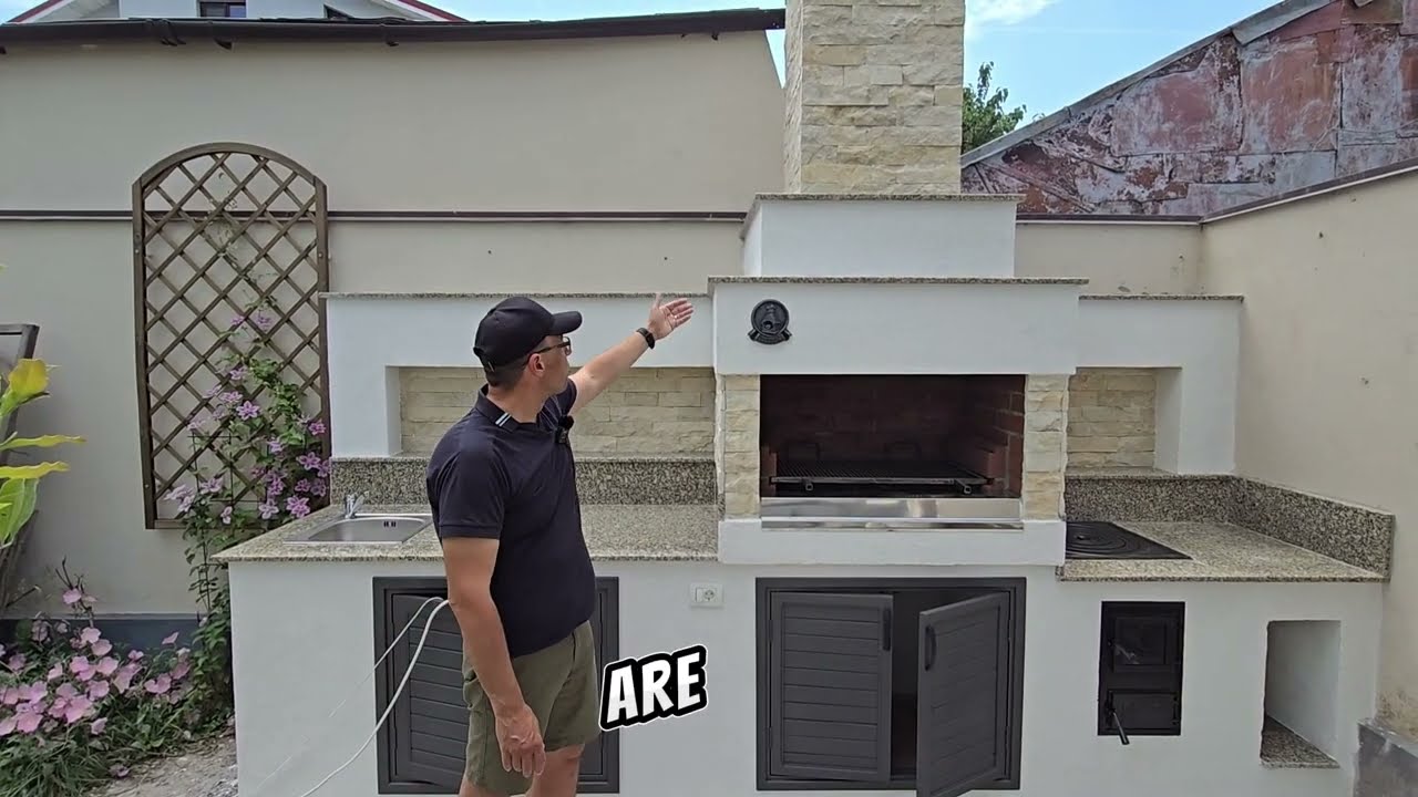 Casă modernă grătar rustic?