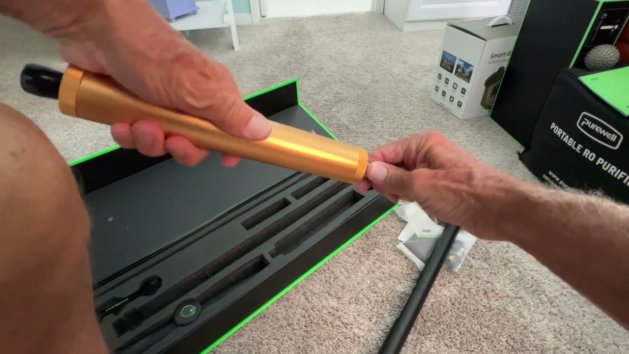How to assemble the Dedepu Mini Scuba Tank Pump