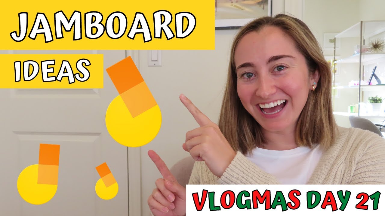 JAMBOARD ACTIVITY IDEAS | Jamboard Activities for Classroom and Virtual Teaching | VLOGMAS DAY 21