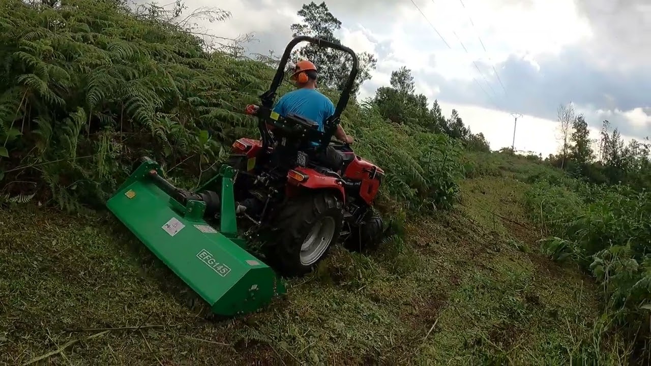 Tracteur Captain 263 tondo-broyeur 140cm