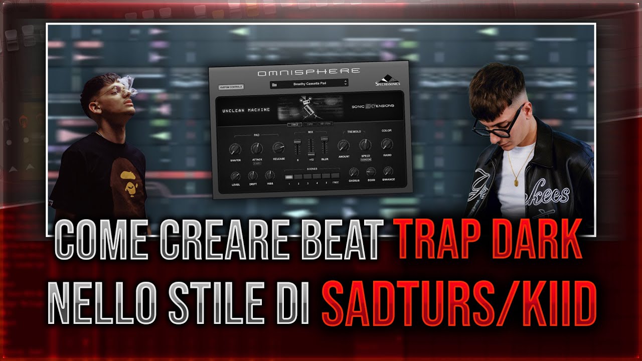 COME SADTURS E KIID CREANO BEAT DARK PER SHIVA/SIMBA LA RUE!