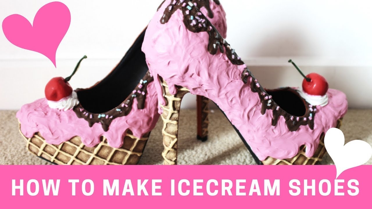 Creating Ice cream shoes!