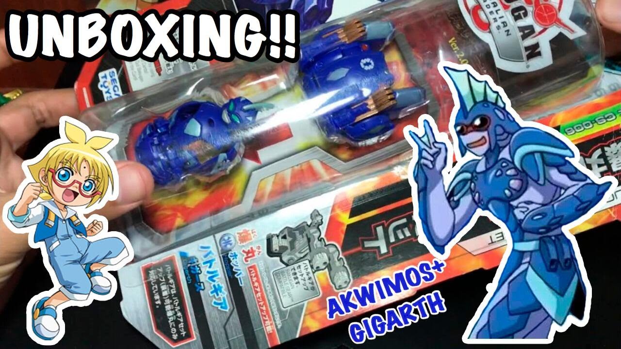 MARUCHO Y AKWIMOS!! UNBOXING+BATTLE GEAR | Bakugan Planet | #Unboxing