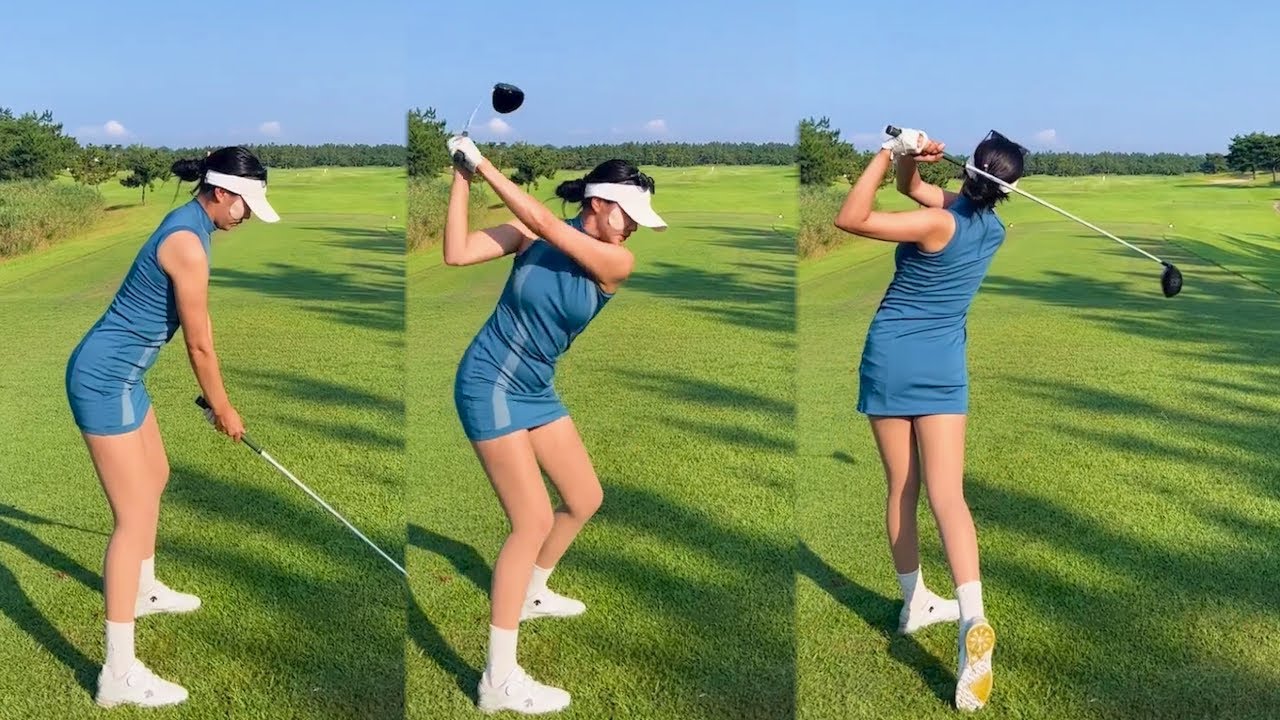 아름다운 골프스윙! KLPGA 조이현 프로의 골프스윙!