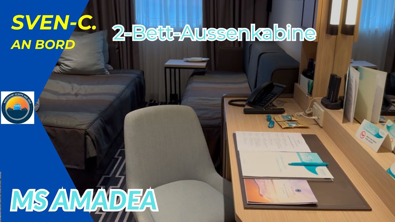 AMADEA   2 Bett Aussenkabine