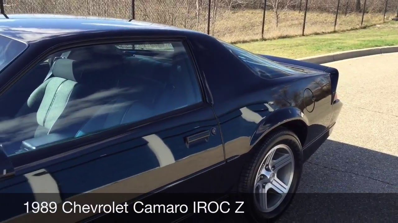 1989 Chevrolet Camaro IROC Z