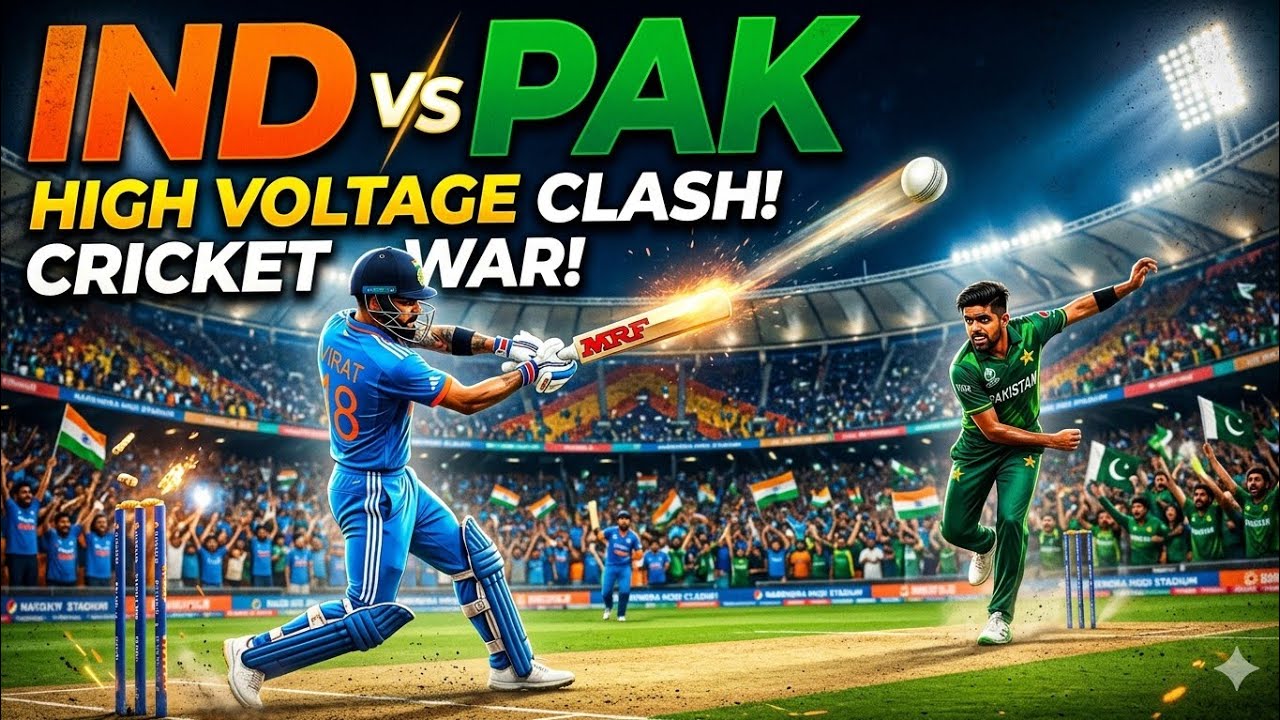 India vs Pakistan 🔥 High Voltage Match | Who Will Win? 😱 #shorts