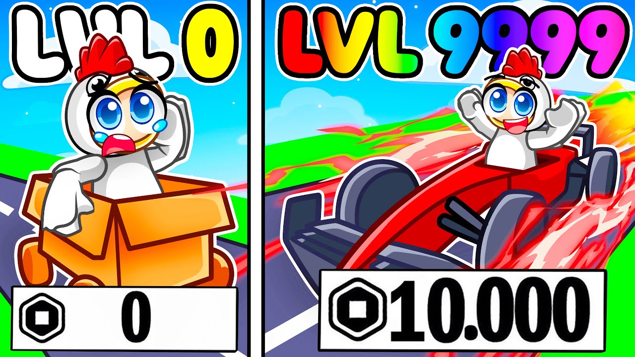 Dépenser 10.000 ROBUX avoir la VOITURE la plus RAPIDE de Roblox