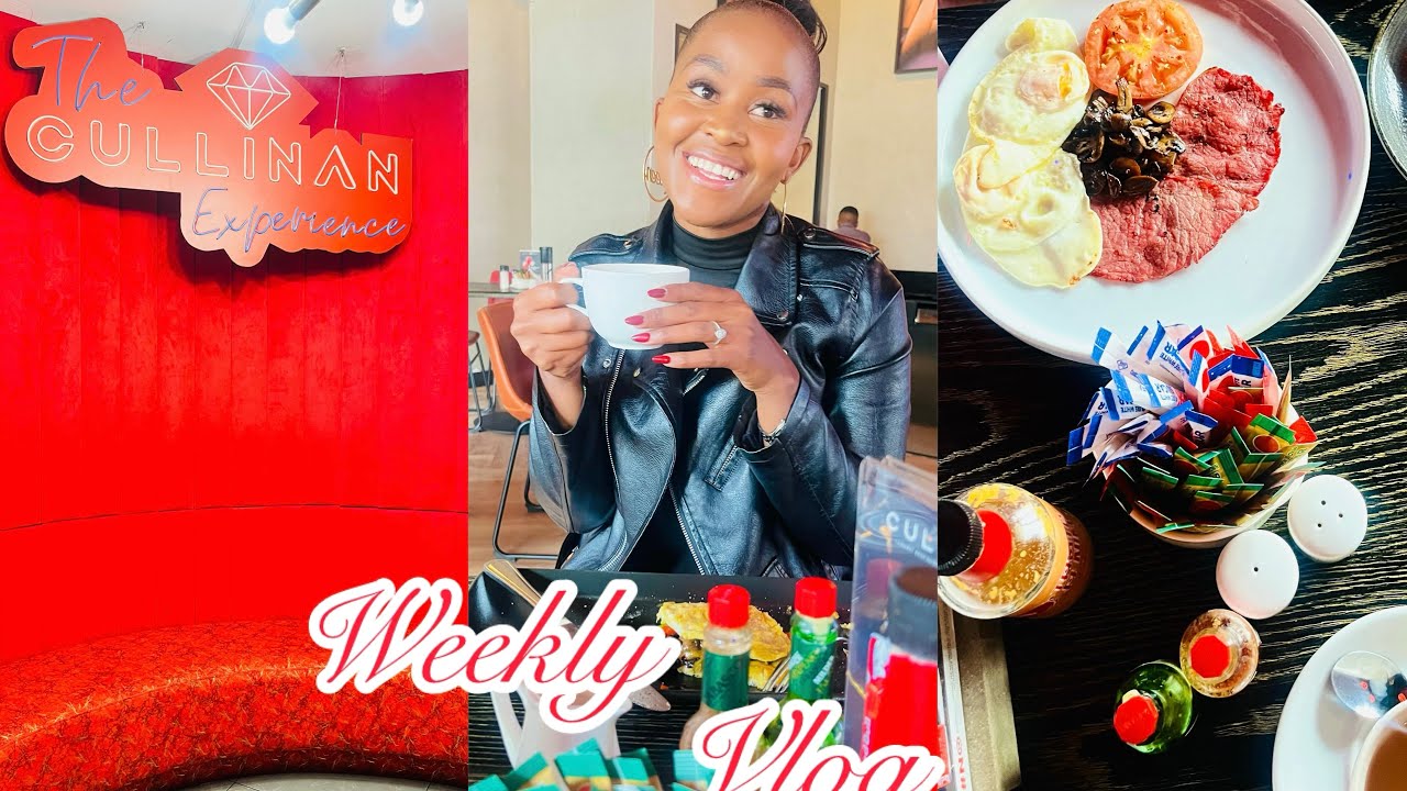 #Weekly Vlog || Breakfast with my aunt || Cullinan Lounge || South African YouTuber