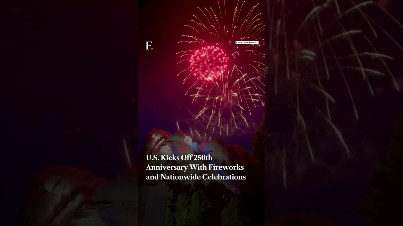 US Kicks Off 250th Anniversary With Fireworks and Nationwide Celebration | N18G