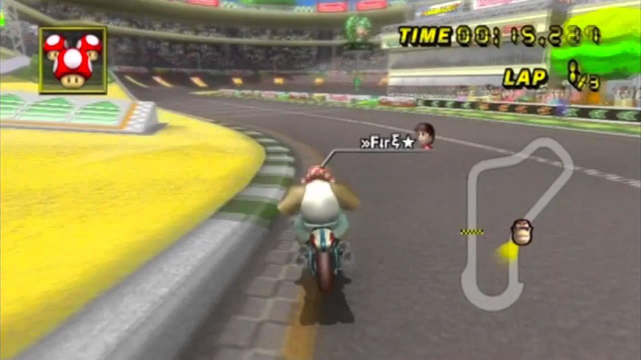 [MKW Personal Record] Luigi Circuit - 1:09.563 - &iota;&xi;&raquo;F&iota;r&xi;
