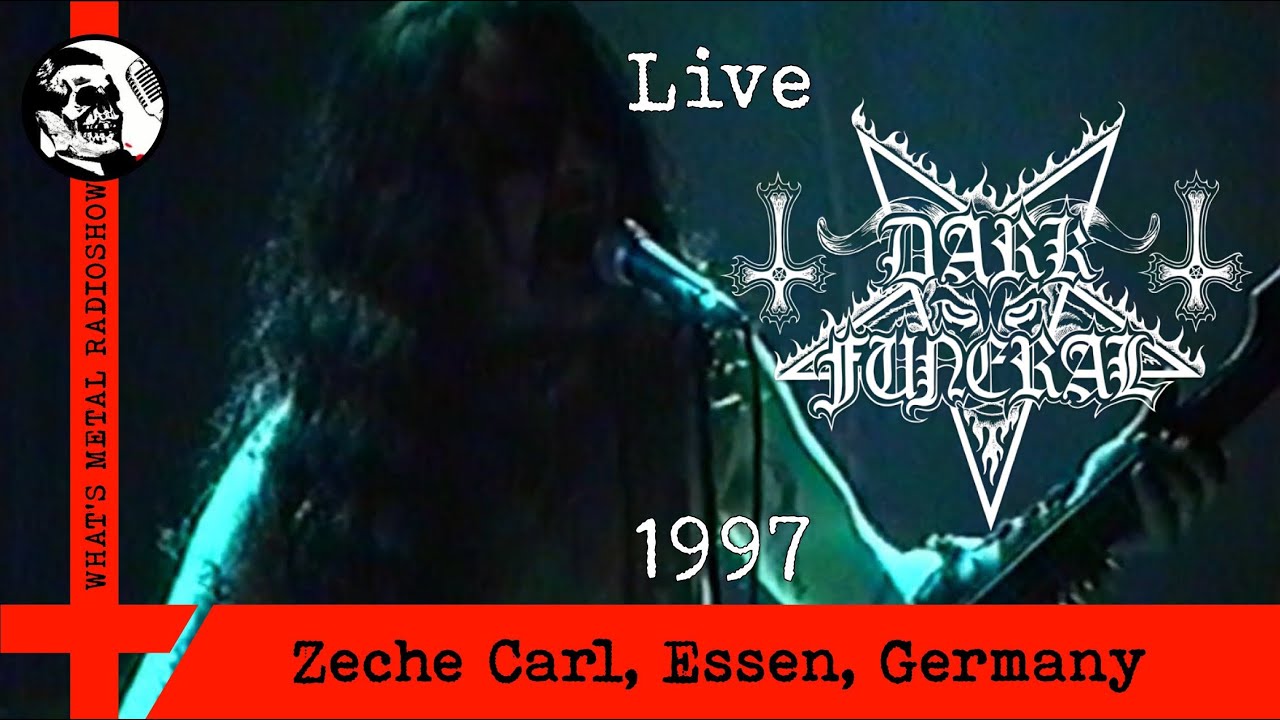 Live DARK FUNERAL 1997 - Zeche Carl, Essen, Germany, 17 Feb