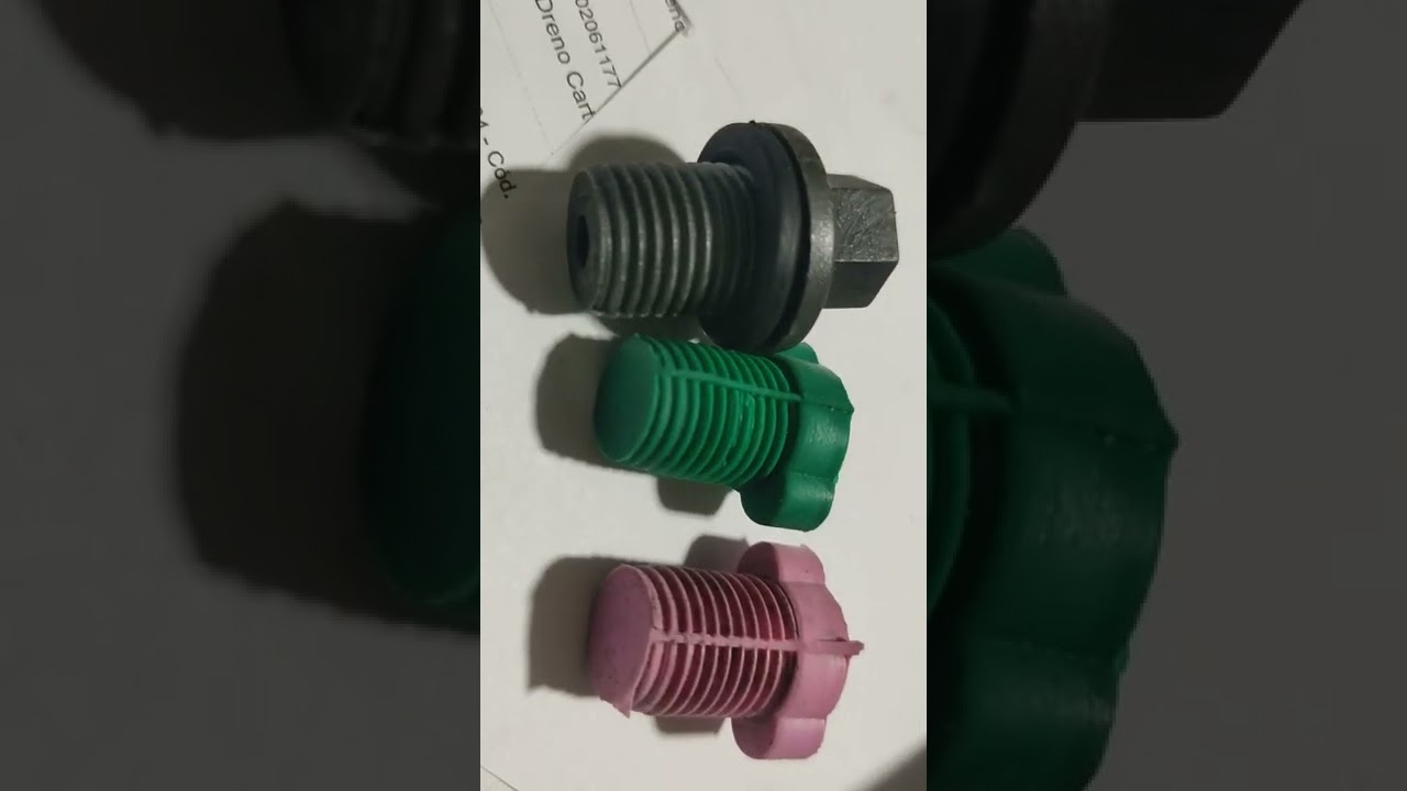bujão  de plástico parafuso veda tudo
