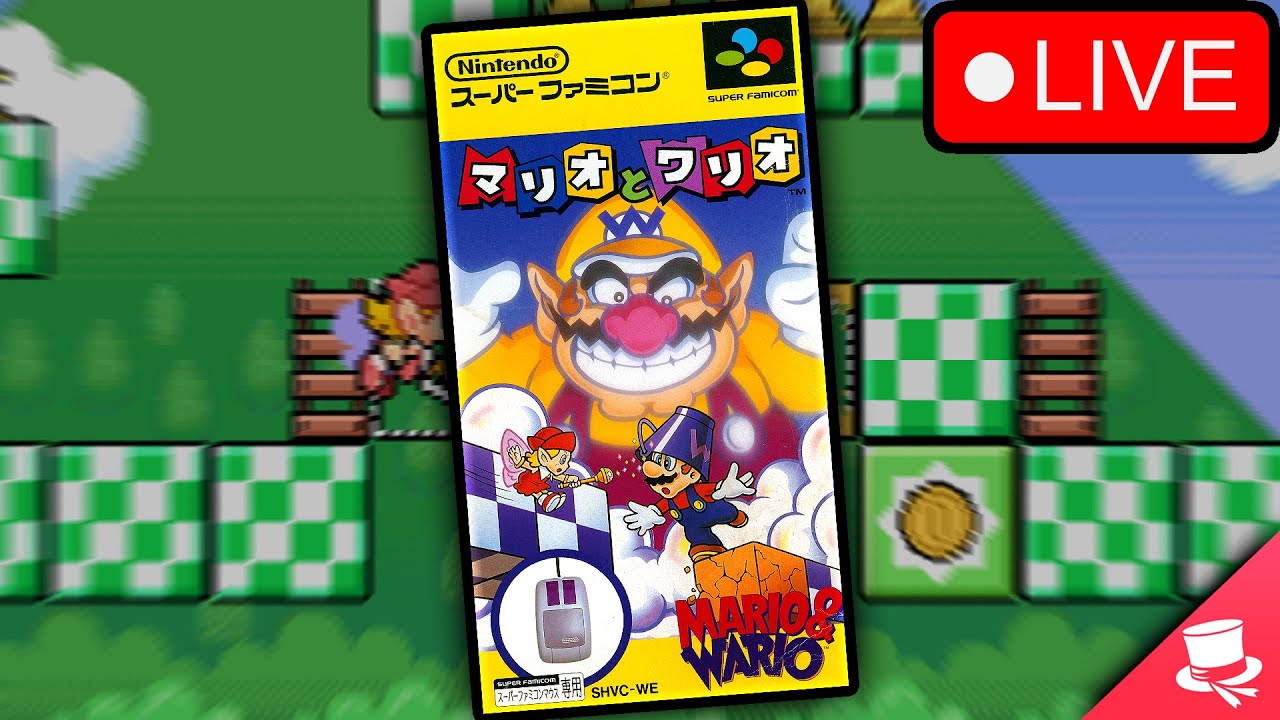 🔴 FIRST TIME PLAYING: Mario & Wario